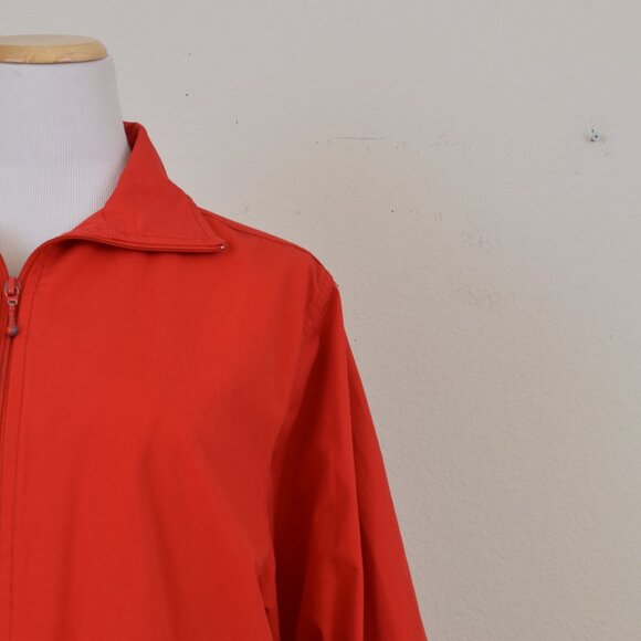 Vintage 90s Koret Francisca Lightweight Cotton/Poly‎ Full-Zip Jacket | size M - Picture 6 of 14